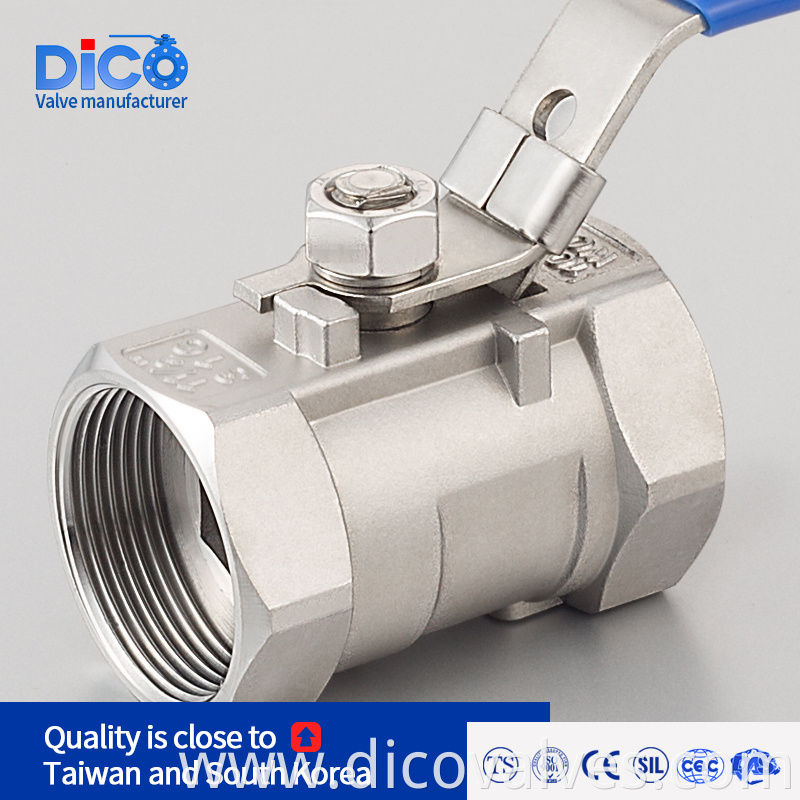 1pc ball valve